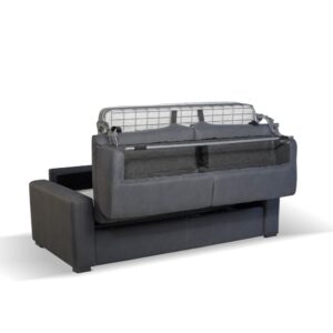 Divano letto Flash 3 posti con rete elettrosaldata colore grigio Roma 23