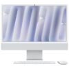 Apple iMac Chip M4 Cpu 10-core e Gpu 10-core Display Retina 24'' 16Gb di Memoria Unificata 256Gb di Archiviazione Ssd Argento