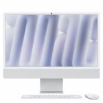 Apple iMac Apple M M4 59,7 cm [23.5] 4480 x 2520 Pixel PC All-in-one 16 GB 256 GB SSD macOS Sequoia Wi-Fi 6E [802.11ax] Blu (24 INCH IMAC M4 10C CPU 10C GPU - 16GB 256SSD SILVER) - Versione UK