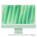 Apple iMac 24Retina Display 4,5K, Chip M4 con CPU 10â€‘core, GPU 10â€‘core, 24GB, 512GB SSD, Verde (Apple iMac with 4.5K Retina display - All-in-one M4 fino a - RAM 24 GB - SSD 512 GB - Apple M4 10-core - Gigabit Ethernet, IEEE 802.11ax [Wi-Fi 6E], Bluetooth 5.3 - macOS Sequoia 15.0 -monitor: LED 24 4480 x 2520 [4.5K] - tastiera: italiana - verde)
