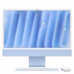 Apple iMac 24Retina Display 4,5K, Chip M4 con CPU 8â€‘core, GPU 8â€‘core, 16GB, 256GB SSD, Blu (Apple iMac with 4.5K Retina display - All-in-one M4 fino a - RAM 16 GB - SSD 256 GB - Apple M4 8-core - IEEE 802.11ax [Wi-Fi 6E], Bluetooth 5.3 - macOS Sequoia 15.0 -monitor: LED 24 4480 x 2520 [4.5K] - tastiera: italiana - blu)
