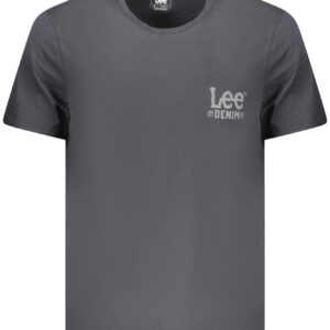 LEE T-SHIRT MANICHE CORTE UOMO NERO
