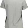 LEVI'S T-SHIRT MANICHE CORTE DONNA GRIGIO