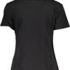 PATRIZIA PEPE T-SHIRT MANICHE CORTE DONNA NERO
