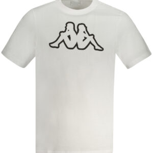 KAPPA T-SHIRT MANICHE CORTE UOMO BIANCO