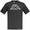 KAPPA T-SHIRT MANICHE CORTE UOMO NERO