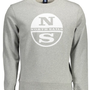 NORTH SAILS FELPA SENZA ZIP UOMO GRIGIO