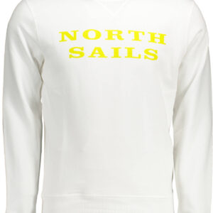 NORTH SAILS FELPA SENZA ZIP UOMO BIANCO