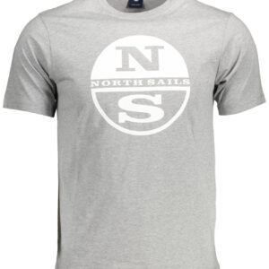 NORTH SAILS T-SHIRT MANICHE CORTE UOMO GRIGIO