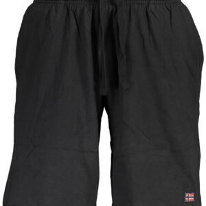 NORWAY 1963 PANTALONE BERMUDA UOMO NERO