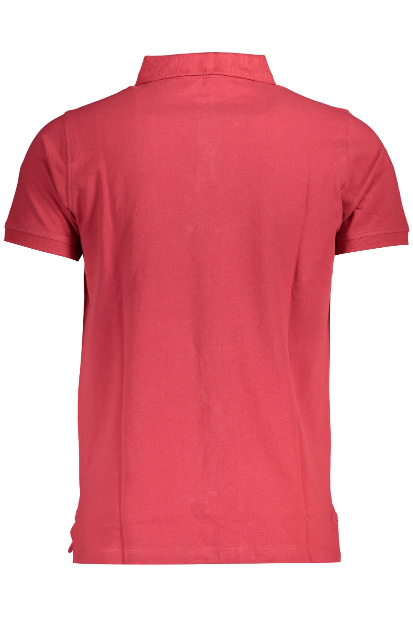 NORWAY 1963 POLO MANICHE CORTE UOMO ROSSO