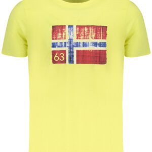 NORWAY 1963 T-SHIRT MANICHE CORTE UOMO GIALLO