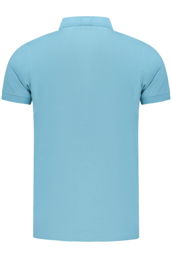 NORWAY 1963 POLO MANICHE CORTE UOMO AZZURRO
