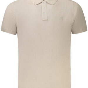 NORWAY 1963 POLO MANICHE CORTE UOMO BEIGE