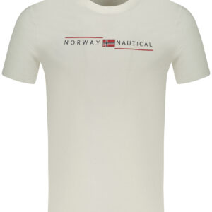 NORWAY 1963 T-SHIRT MANICHE CORTE UOMO BIANCO