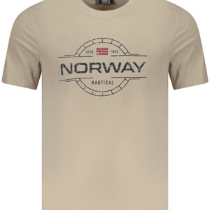 NORWAY 1963 T-SHIRT MANICHE CORTE UOMO BEIGE