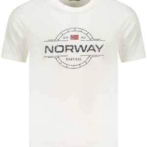 NORWAY 1963 T-SHIRT MANICHE CORTE UOMO BIANCO