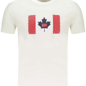 NORWAY 1963 T-SHIRT MANICHE CORTE UOMO BIANCO