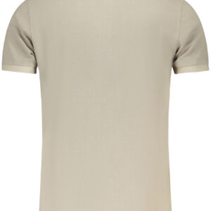 NORWAY 1963 POLO MANICHE CORTE UOMO BEIGE