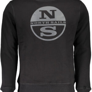 NORTH SAILS FELPA SENZA ZIP UOMO NERO