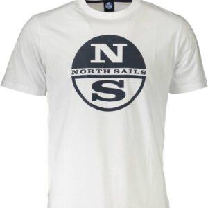 NORTH SAILS T-SHIRT MANICHE CORTE UOMO BIANCO