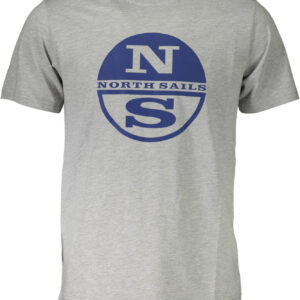 NORTH SAILS T-SHIRT MANICHE CORTE UOMO GRIGIO