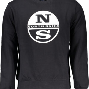 NORTH SAILS FELPA SENZA ZIP UOMO NERO