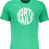 NORTH SAILS T-SHIRT MANICHE CORTE UOMO VERDE