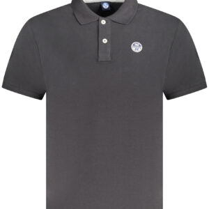 NORTH SAILS POLO MANICHE CORTE UOMO NERO