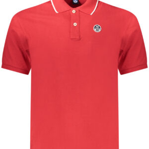 NORTH SAILS POLO MANICHE CORTE UOMO ROSSO