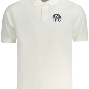 NORTH SAILS POLO MANICHE CORTE UOMO BIANCO