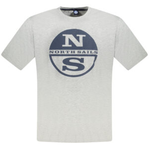 NORTH SAILS T-SHIRT MANICHE CORTE UOMO GRIGIO