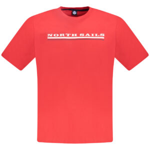 NORTH SAILS T-SHIRT MANICHE CORTE UOMO ROSSO