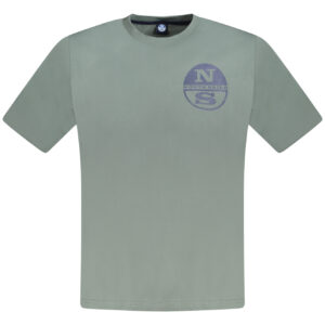 NORTH SAILS T-SHIRT MANICHE CORTE UOMO VERDE