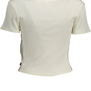 LEVI'S T-SHIRT MANICHE CORTE DONNA BIANCO