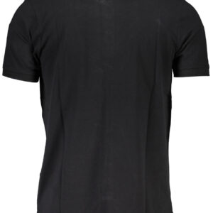 GIAN MARCO VENTURI POLO MANICHE CORTE UOMO NERO