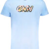 GIAN MARCO VENTURI T-SHIRT MANICHE CORTE UOMO AZZURRO