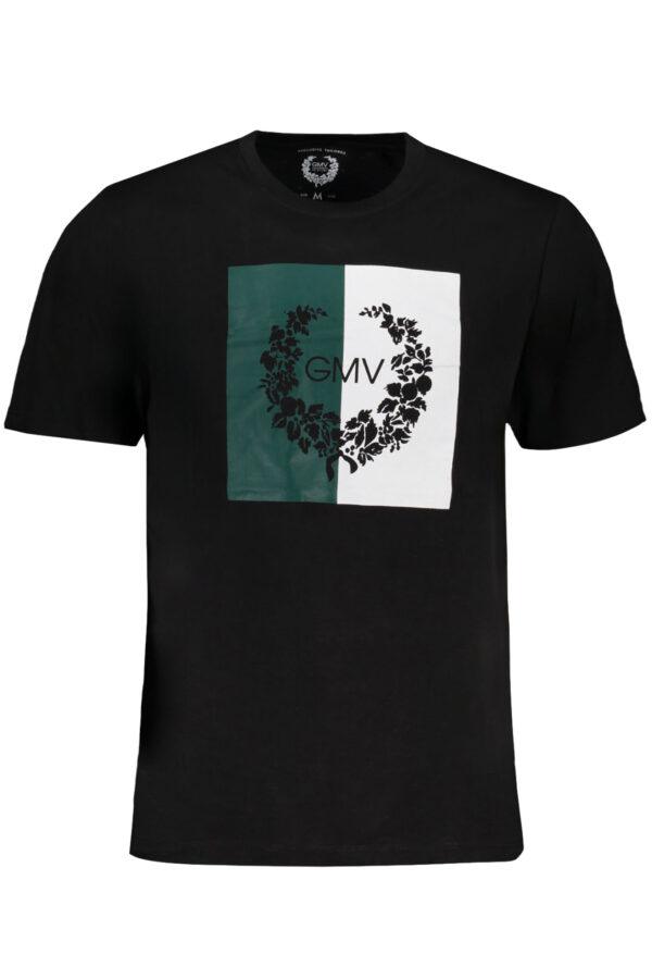 GIAN MARCO VENTURI T-SHIRT MANICHE CORTE UOMO NERO