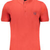 GIAN MARCO VENTURI POLO MANICHE CORTE UOMO ROSSO