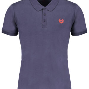 GIAN MARCO VENTURI POLO MANICHE CORTE UOMO BLU