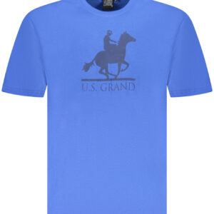U.S. GRAND POLO T-SHIRT MANICHE CORTE UOMO BLU