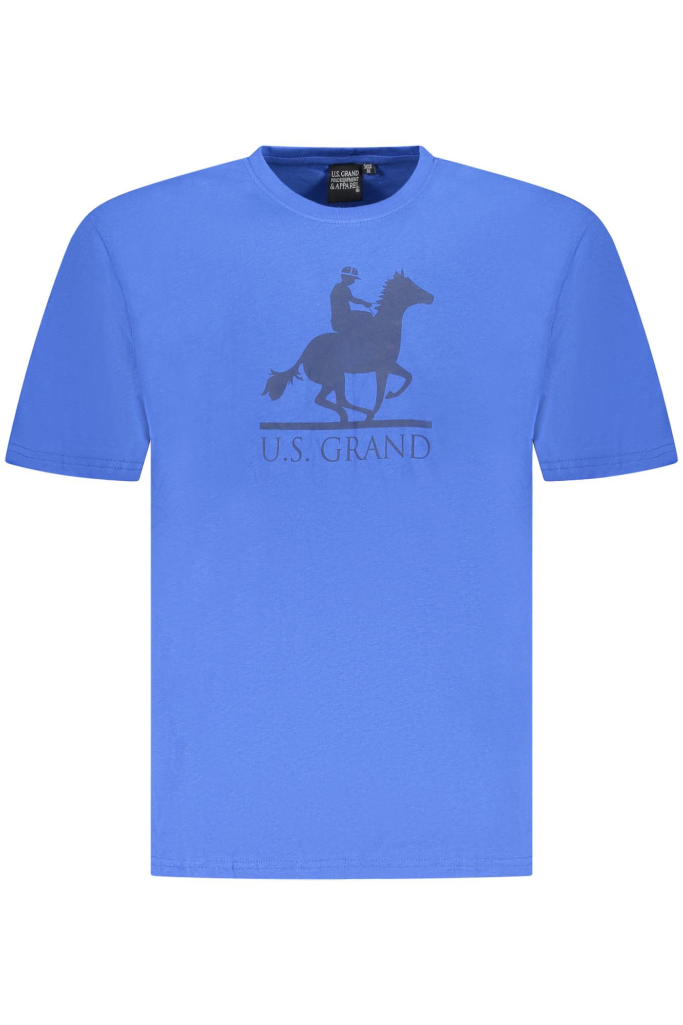 U.S. GRAND POLO T-SHIRT MANICHE CORTE UOMO BLU
