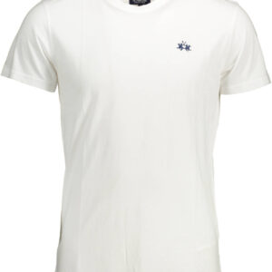 LA MARTINA T-SHIRT MANICHE CORTE UOMO BIANCO