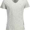 TOMMY HILFIGER T-SHIRT MANICHE CORTE UOMO GRIGIO