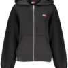 TOMMY HILFIGER FELPA CON ZIP DONNA NERO