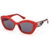 GUESS JEANS OCCHIALE DA SOLE DONNA ROSSO