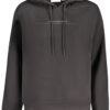 CALVIN KLEIN FELPA SENZA ZIP DONNA NERO