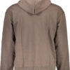 CALVIN KLEIN FELPA SENZA ZIP UOMO MARRONE