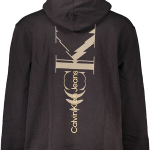 CALVIN KLEIN FELPA SENZA ZIP UOMO NERO