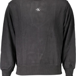 CALVIN KLEIN FELPA SENZA ZIP UOMO NERO